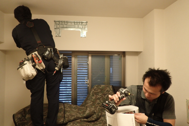 マンション施工画像